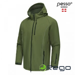 Pesso Ziemas jaka Otava, softshell, zaļa, 2XL (OTAVA_OG-2XL)