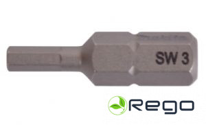 Makita seškanšu uzgalis HEX 3,0