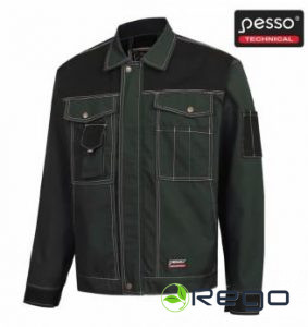 Pesso Jaka Dsczn, tumši zaļa/melna L (DSCZN-L)