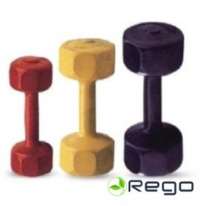 Hantele 1.0kg plastmasa red SB-92006-1