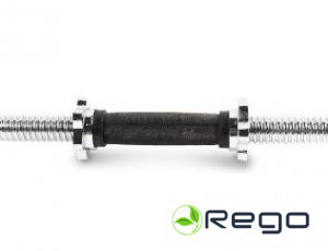 Hanteļu grifs 30mmx 350mm ar gumiju SB-94024