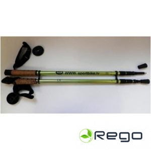 Nūjošanas nūjas Nordic Walk SBAK006 zaļas