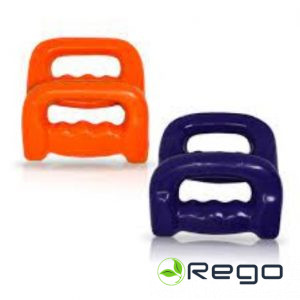 Hantele 1.5kg D-formas SB-92001 sarkans