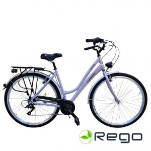Velosipēds DHS 28” 28001, City 6-speed, silver 13,15 kg