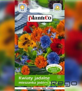 ĒDAMIE ZIEDI. Ēdamo ziedu sēklu maisījums 4g