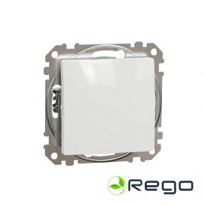 Schneider 1 pola slēdzis z/a (meh.) balts SEDNA blist. (SDN0190221)