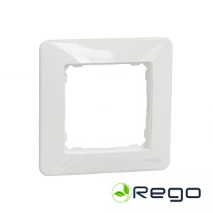 Schneider Rāmis 1-v balts SEDNA Design (SDD311801)