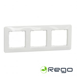 Schneider Rāmis 3-v balts SEDNA Design (SDD311803)