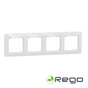 Schneider Rāmis 4-v balts SEDNA Design (SDD311804)