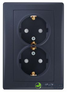 SEDNA Kontaktligzda 2-v. ar zem, grafīts