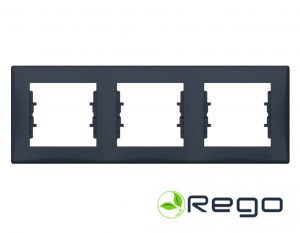 Schneider SEDNA Rāmis 3-vietīgs H, grafīts