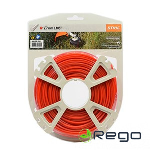 Stihl trimmera aukla 2.7mm/34m klusa apaļā