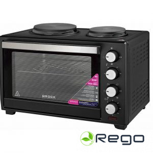 BROCK TO4802BK Cepeškrāsns ar sildvirsmām, 48L, 500W