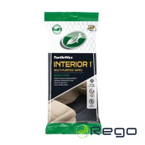 TURTLE WAX Interior 1 Wipes salvetes aduma tīrīšanai
