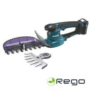 Makita UH201DWAX akum. dzīvžogu šķēres + Grass šķēres metālam