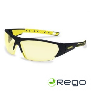 Uvex aizsargbrilles ar dzeltenu lēcu (UV9194365)