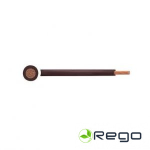 Vads H07V-K-2,5mm brūns (01H07V-K2.5BROWN)