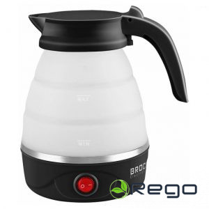 BROCK WK 0904 BK Saliekama ceļojumu tējkanna 0.5L, 500W