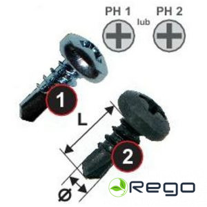 Skrūve WSW 3.5x11 OC/F (100gab)