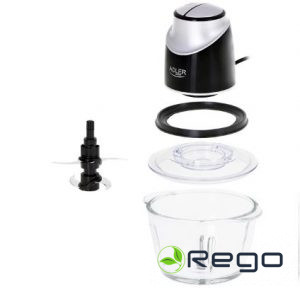 ADLER Smalcinātājs ar stikla trauku 1.2L 550W AD 4082