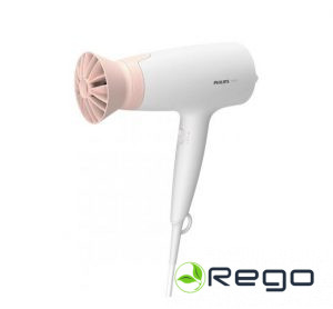 Philips BHD300/00 Matu fēns, 1600W, balts/rozā