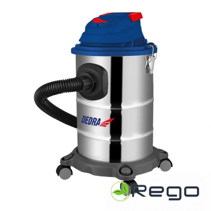 Dedra DED6610 Putekļsūcējs sausai/mitrām tīrīšanai tilpums 20L