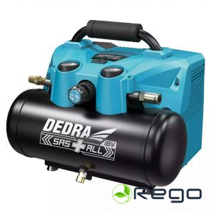 Dedra DED7077V Kompresors 2x18V 6L, korpuss