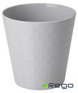 Puķu pods DIAMENT 22 pelēks