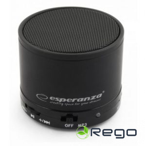 Esperanza Melns Bluetooth bezvadu skaļrunis EP115K