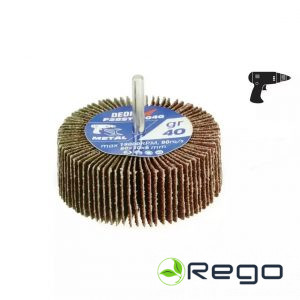 Dedra F28ST80120 Stieņa slīpēšanas disks 80x30x6mm, gr120