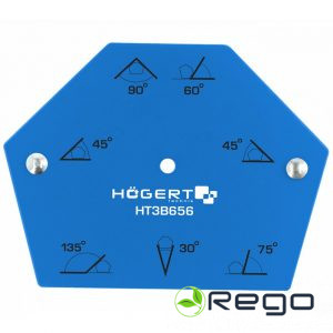 Hogert HT3B656 Sešstūra magnētiskais turētājs 22.5 kg.