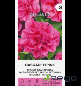 Petūnijas lielziedu Cascade H Pink 15s