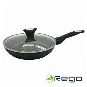 KING HOFF Cepšanas panna ar vāku. 28 cm