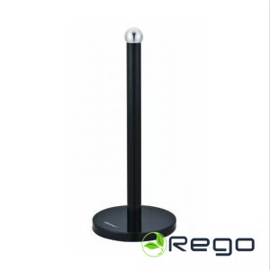 Kinghoff. KH 1219 Papīra dvieļu statīvs, tērauds, melns