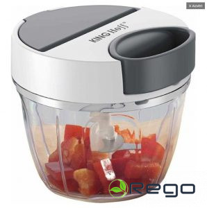 King Hoff Dārzeņu smalcinātājs, ar pelēkiem elementiem,D12,5cm,900 ml