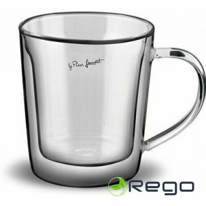 LAMART Dubultā TERMO borsilikāta glāze, 350ml