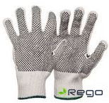 Cimdi Adīti ar divpusēju punktējumu