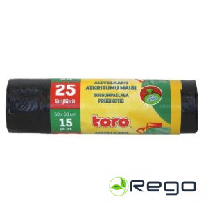 Atkritumu maisi 25L/15gb/Toro 30mkr/256g