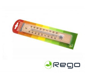 PROVENCE Termometrs 20cm istabas/gaišs koks