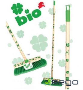 Birste ar koka kātu 133cm BIO