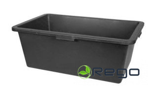 Taisnstūra plastm. konteiners 40L