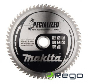 Makita T.C.T. Zāģripa alumīnijam 165X1.8X20mm 5° T60 SPECIALIZED (B-56552)