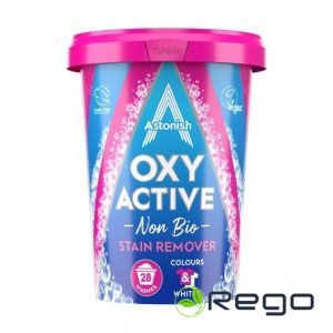 Astonish Oxy Active pulveris traipu tīrīšanai krāsainai un baltai veļai 625 g