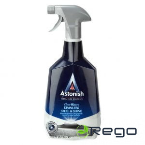 Astonish līdzeklis nerūsējošā tērauda virsmu tīrīšanai, 750ml