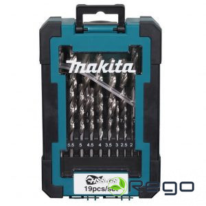 Makita HSS-GS metāla urbju komplekts 19gab 1-10mm. (D-78352)
