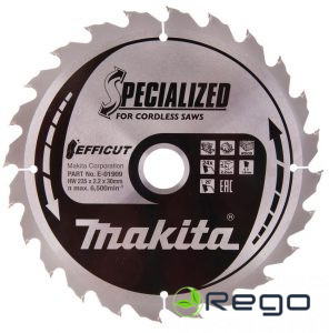 Makita T.C.T. Zāģripa EFFICUT 235X2.2X30mm 20° T24 (E-01909)