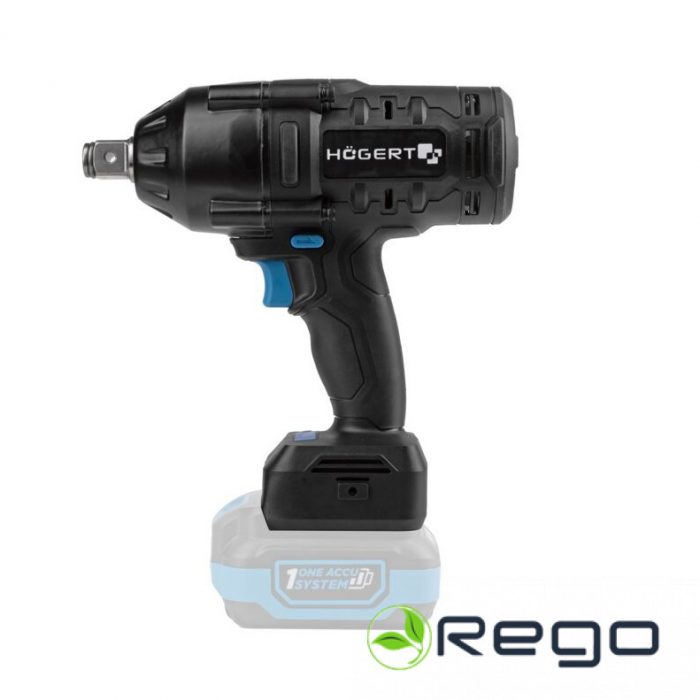 Hogert HT2E227-0IW Akumulatora triecienatslēga 1000 Nm, 18V