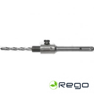 Hogert HT6D491 SDS+ adapteris kroņurbim, 110mm, M22