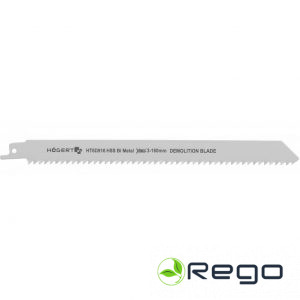 Hogert HT6D916 Zobenzāģa asmenis kokam 230mm 6TPI