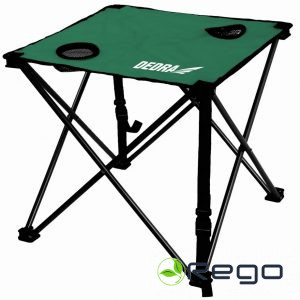 Dedra N1024 Saliekamais kempinga galds, izmēri 48x48x42 cm